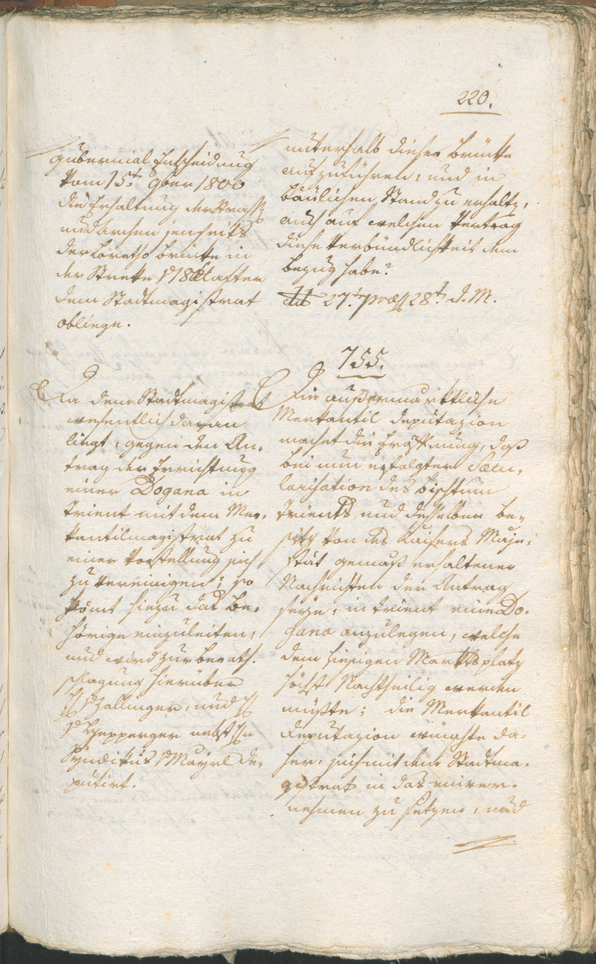 Civic Archives of Bozen-Bolzano - BOhisto Ratsprotokoll 1803 