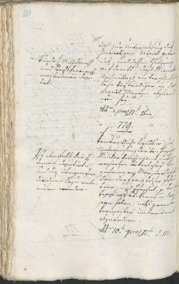 Civic Archives of Bozen-Bolzano - BOhisto Ratsprotokoll 1803 