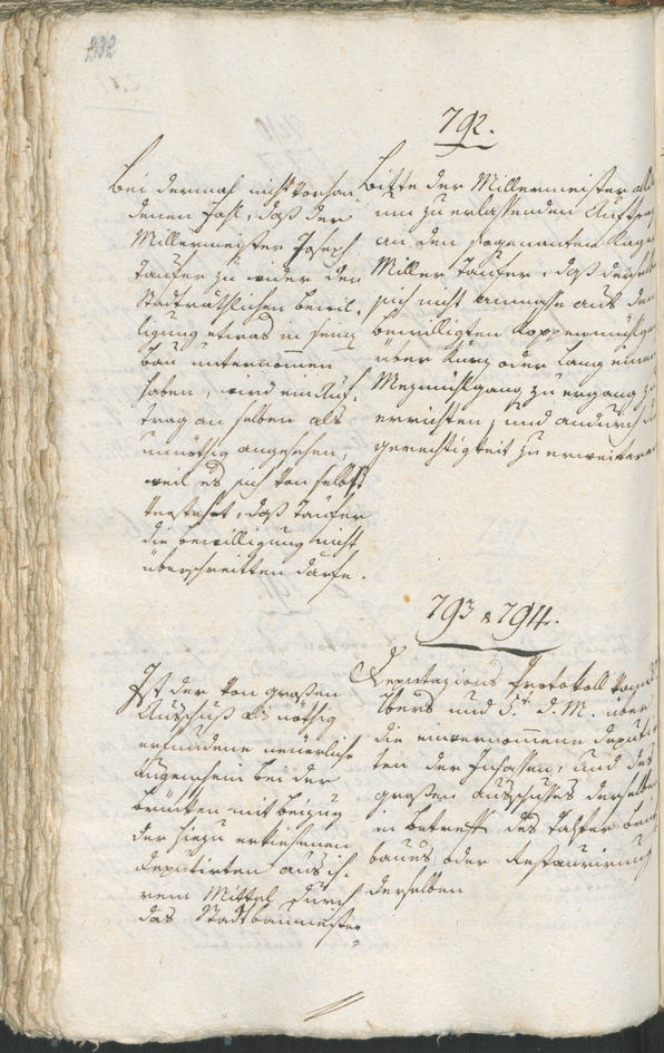 Civic Archives of Bozen-Bolzano - BOhisto Ratsprotokoll 1803 