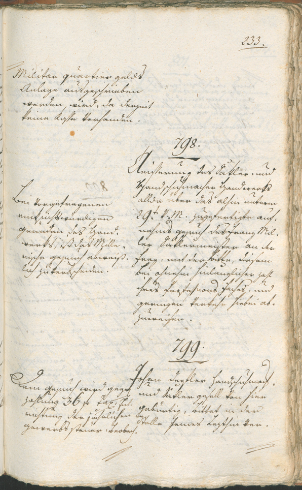 Civic Archives of Bozen-Bolzano - BOhisto Ratsprotokoll 1803 