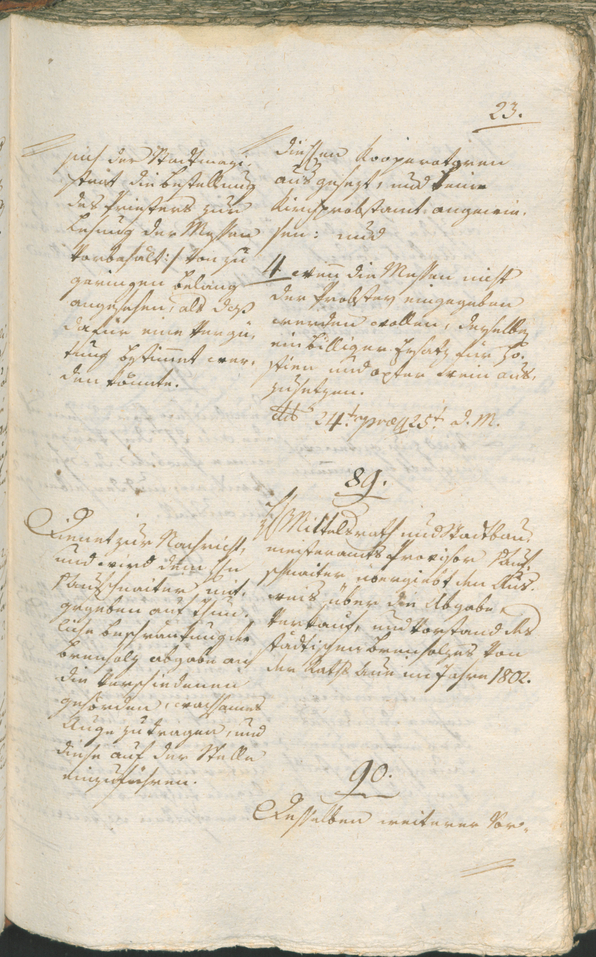 Civic Archives of Bozen-Bolzano - BOhisto Ratsprotokoll 1803 