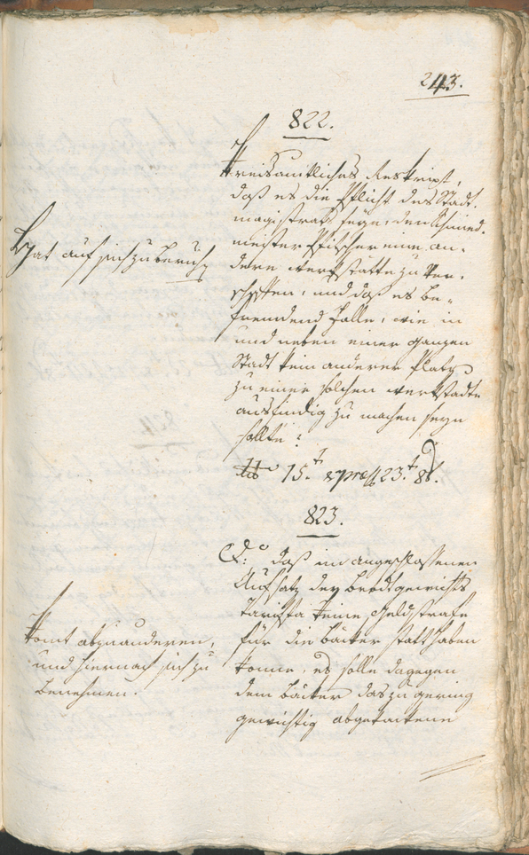 Civic Archives of Bozen-Bolzano - BOhisto Ratsprotokoll 1803 