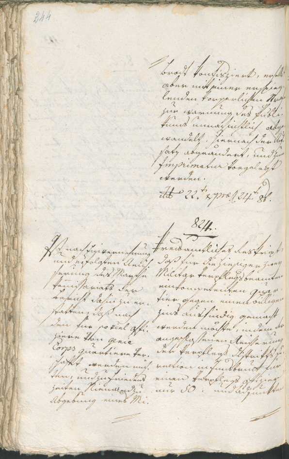 Civic Archives of Bozen-Bolzano - BOhisto Ratsprotokoll 1803 