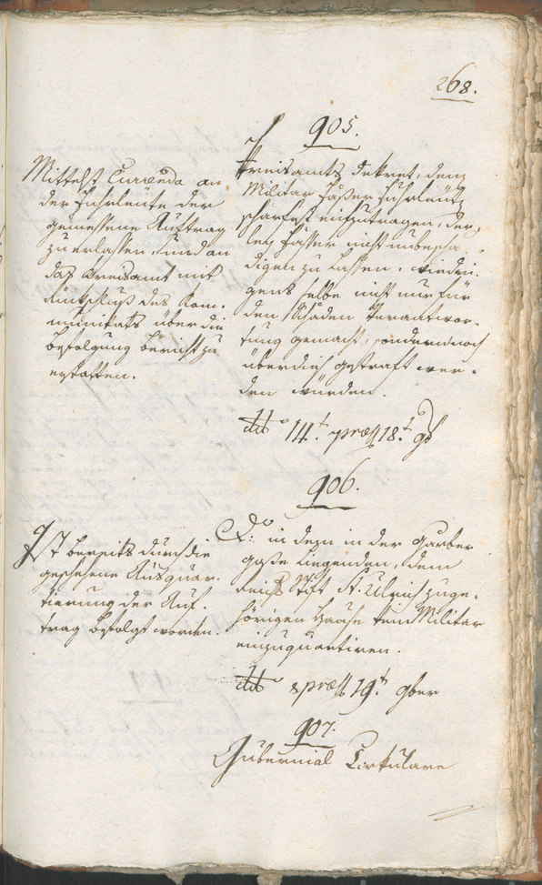 Civic Archives of Bozen-Bolzano - BOhisto Ratsprotokoll 1803 