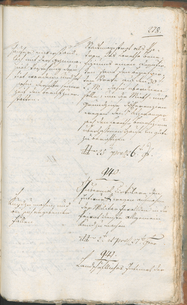 Civic Archives of Bozen-Bolzano - BOhisto Ratsprotokoll 1803 