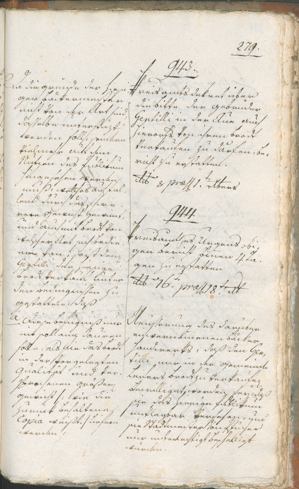 Civic Archives of Bozen-Bolzano - BOhisto Ratsprotokoll 1803 