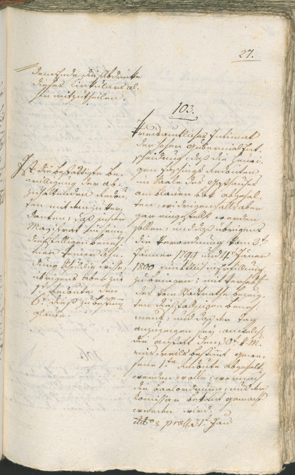 Civic Archives of Bozen-Bolzano - BOhisto Ratsprotokoll 1803 