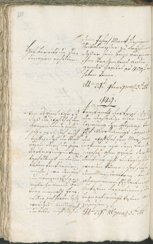 Civic Archives of Bozen-Bolzano - BOhisto Ratsprotokoll 1803 