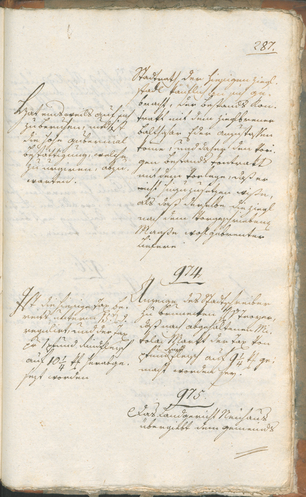 Stadtarchiv Bozen - BOhisto Ratsprotokoll 1803 