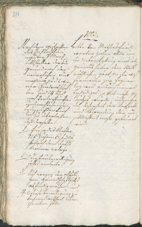 Civic Archives of Bozen-Bolzano - BOhisto Ratsprotokoll 1803 