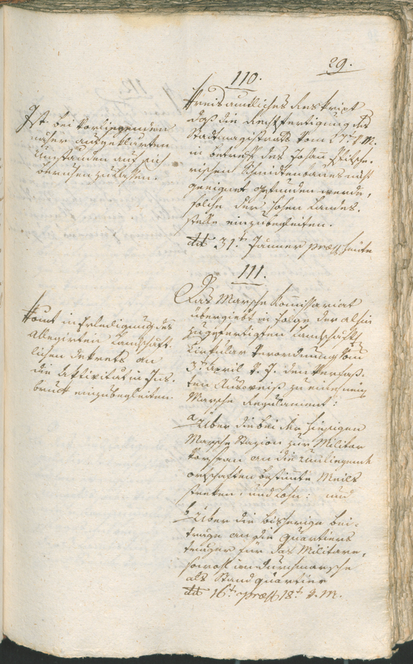 Civic Archives of Bozen-Bolzano - BOhisto Ratsprotokoll 1803 