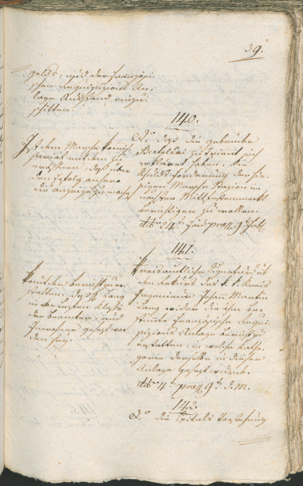 Civic Archives of Bozen-Bolzano - BOhisto Ratsprotokoll 1803 