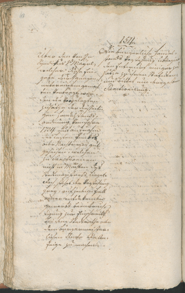 Civic Archives of Bozen-Bolzano - BOhisto Ratsprotokoll 1803 