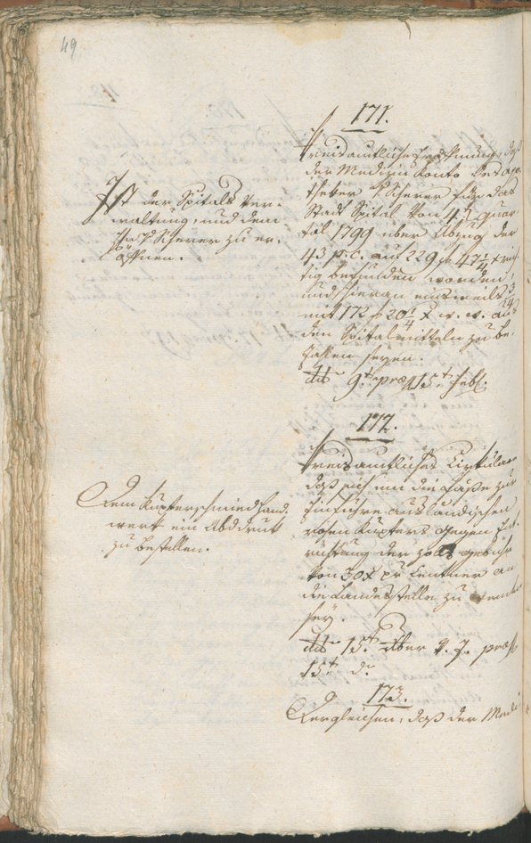 Civic Archives of Bozen-Bolzano - BOhisto Ratsprotokoll 1803 