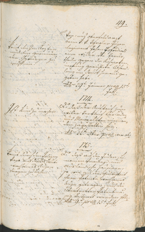 Civic Archives of Bozen-Bolzano - BOhisto Ratsprotokoll 1803 