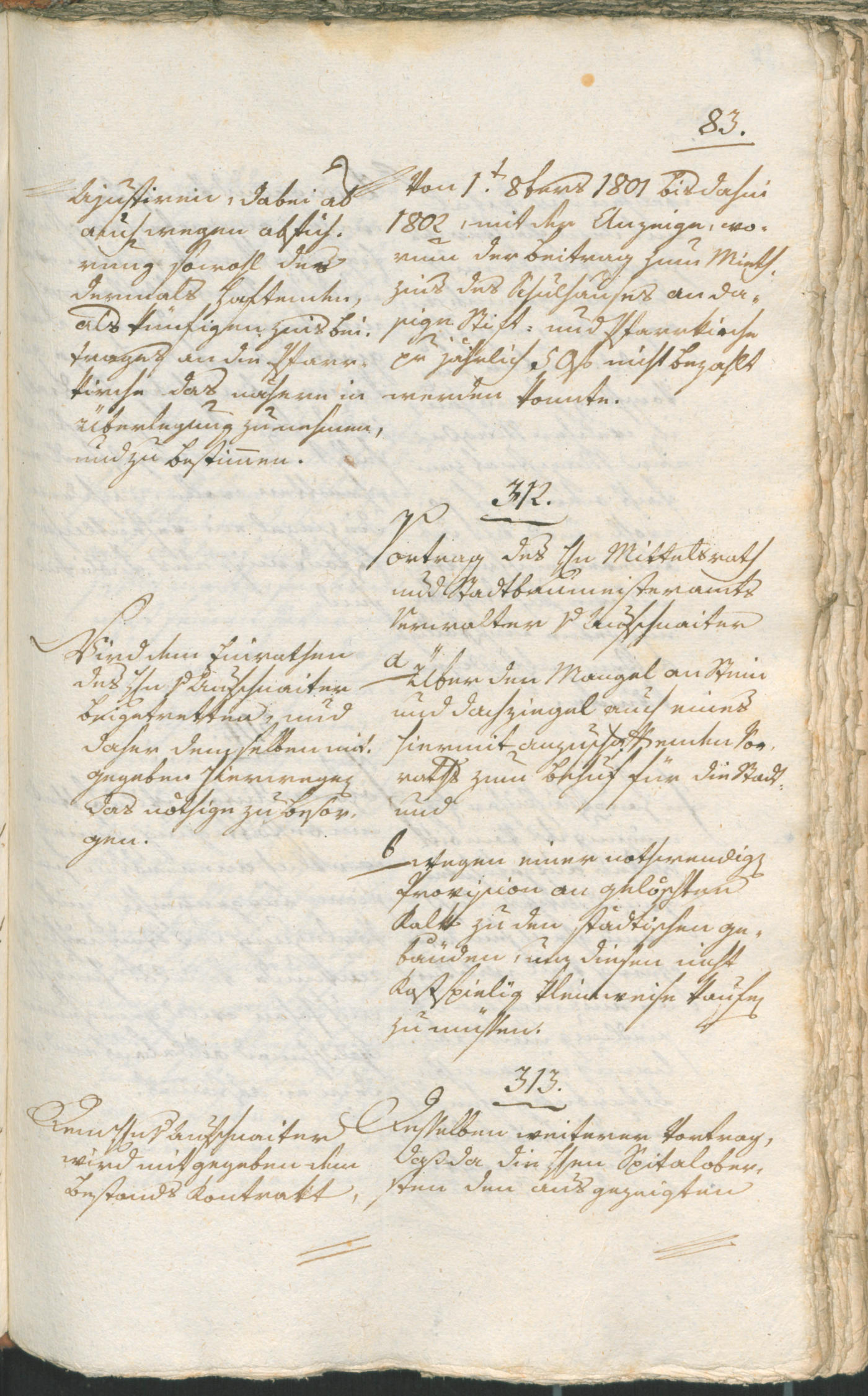 Civic Archives of Bozen-Bolzano - BOhisto Ratsprotokoll 1803 
