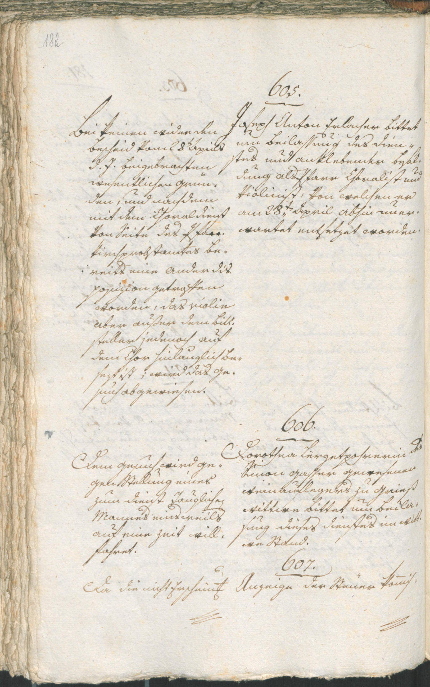 Stadtarchiv Bozen - BOhisto Ratsprotokoll 1803 