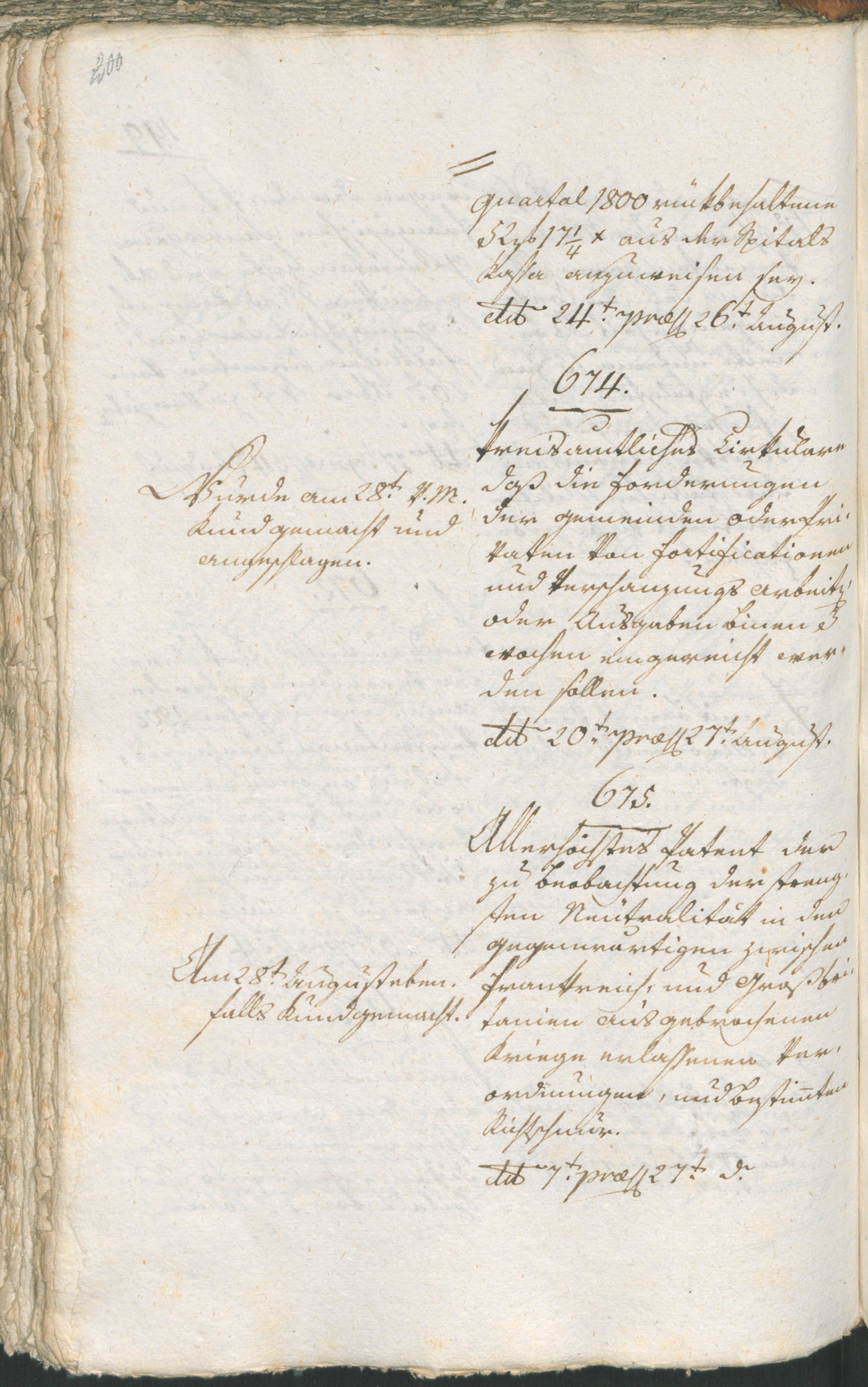 Civic Archives of Bozen-Bolzano - BOhisto Ratsprotokoll 1803 