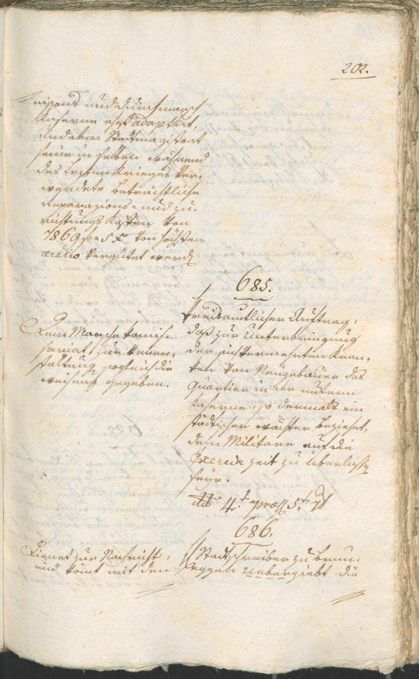 Stadtarchiv Bozen - BOhisto Ratsprotokoll 1803 