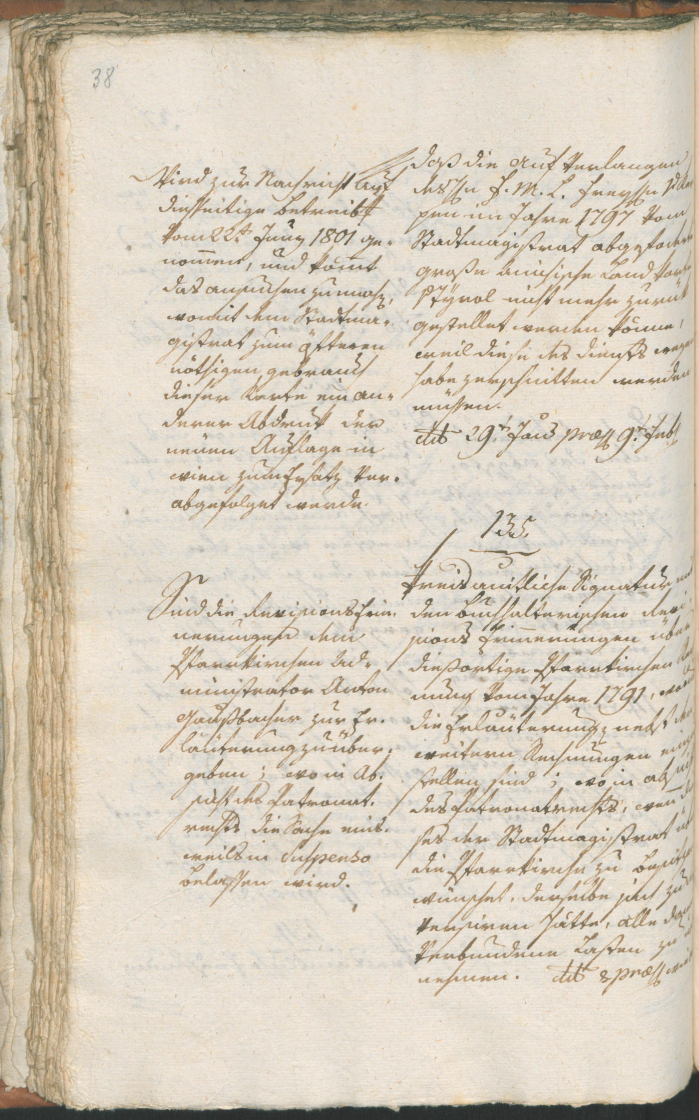 Civic Archives of Bozen-Bolzano - BOhisto Ratsprotokoll 1803 