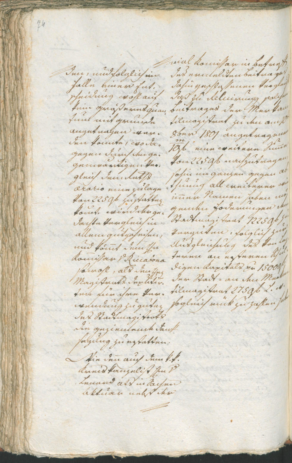 Civic Archives of Bozen-Bolzano - BOhisto Ratsprotokoll 1803 