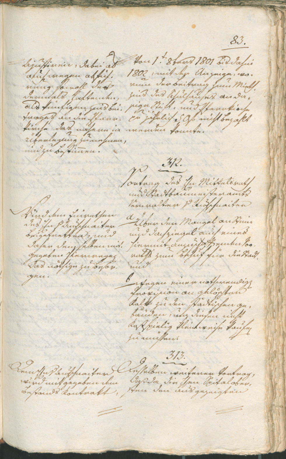 Civic Archives of Bozen-Bolzano - BOhisto Ratsprotokoll 1803 