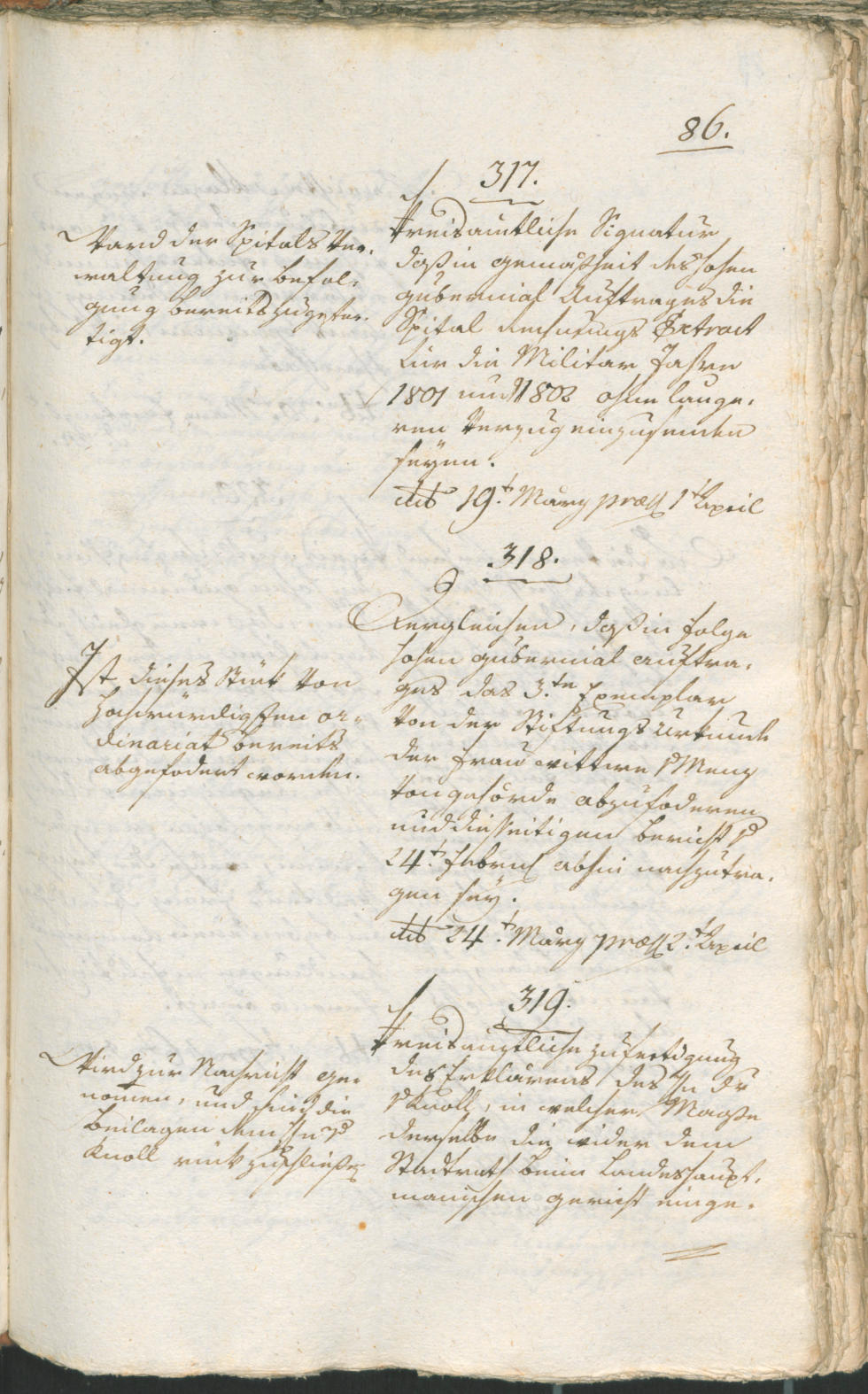 Civic Archives of Bozen-Bolzano - BOhisto Ratsprotokoll 1803 