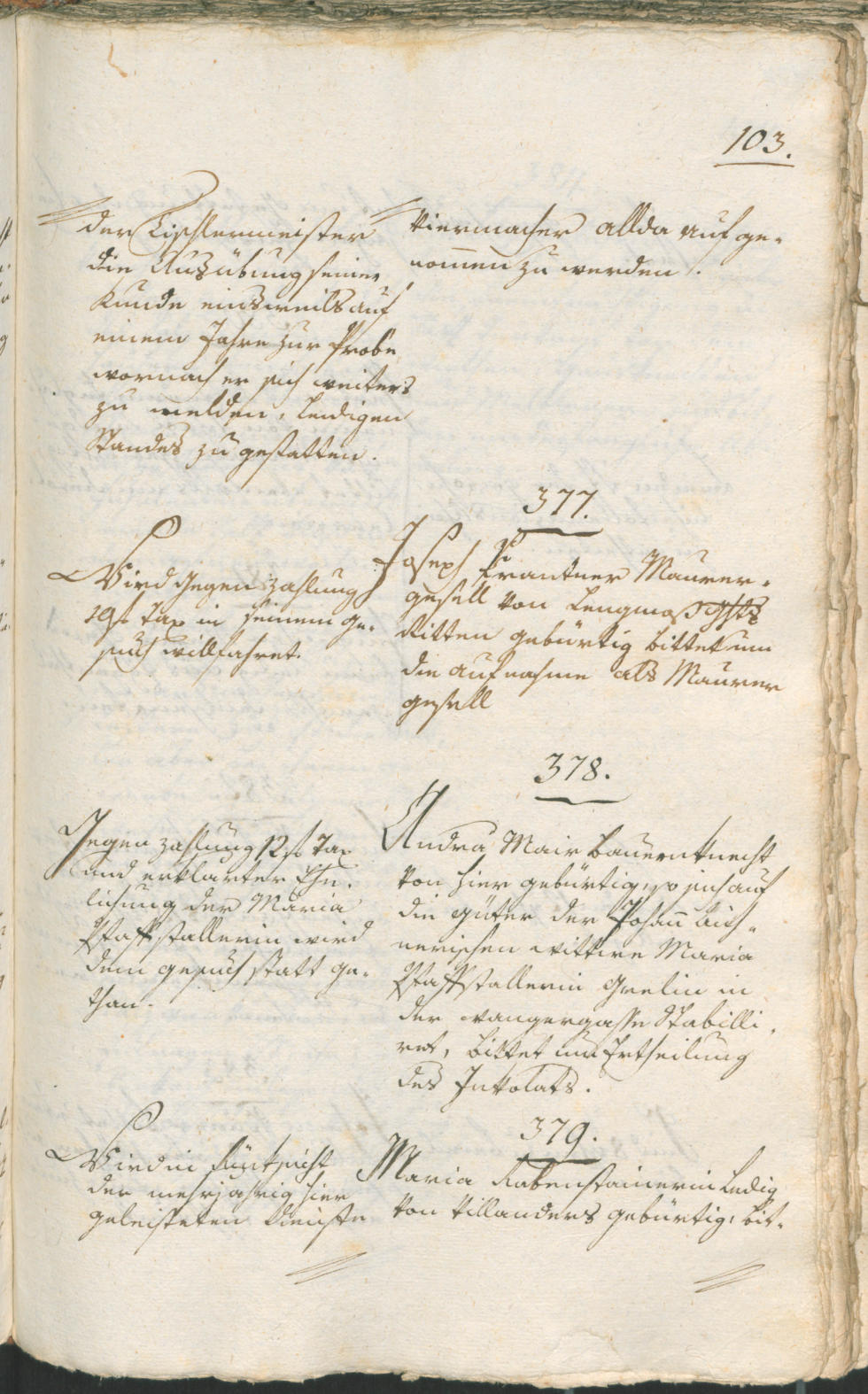 Civic Archives of Bozen-Bolzano - BOhisto Ratsprotokoll 1803 