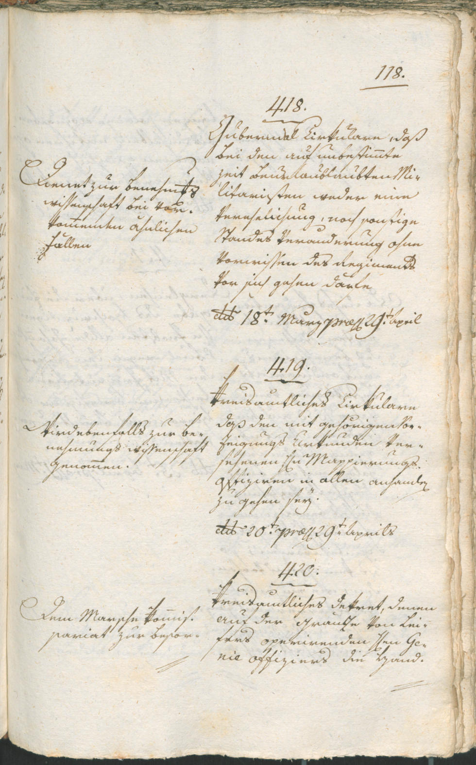Civic Archives of Bozen-Bolzano - BOhisto Ratsprotokoll 1803 