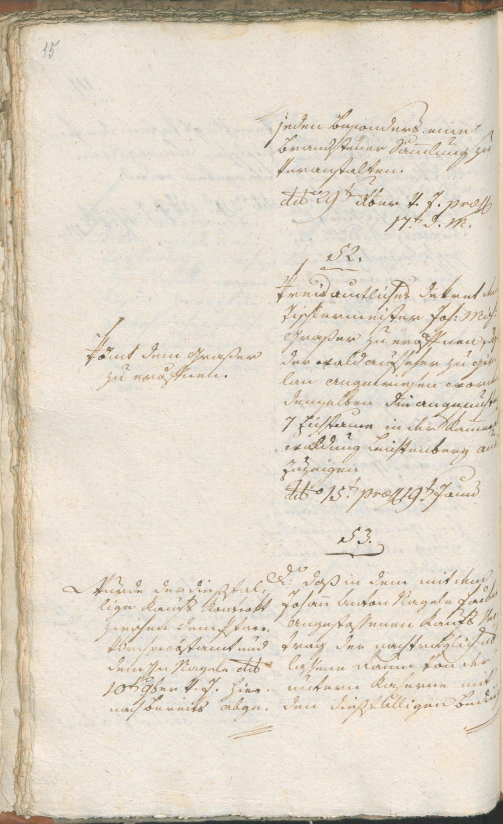 Civic Archives of Bozen-Bolzano - BOhisto Ratsprotokoll 1803 