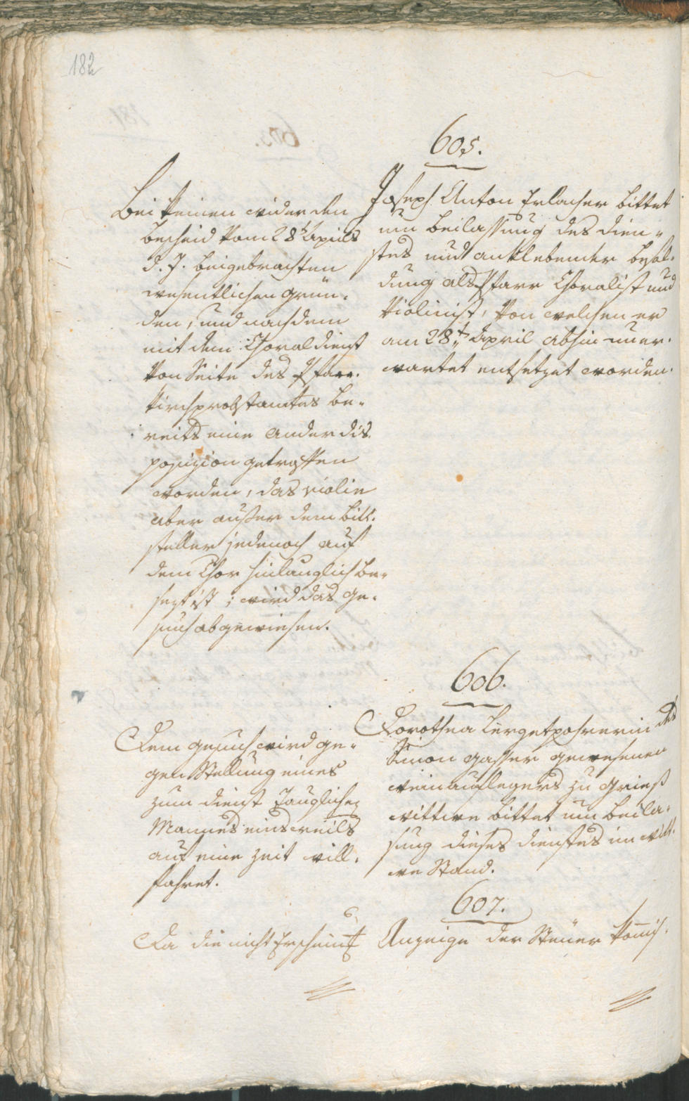 Stadtarchiv Bozen - BOhisto Ratsprotokoll 1803 