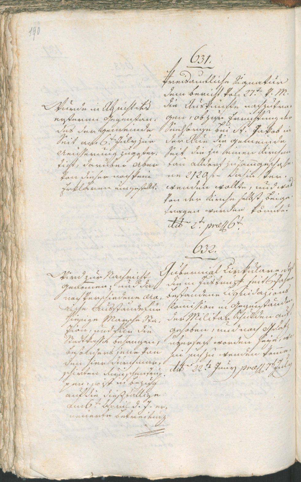 Civic Archives of Bozen-Bolzano - BOhisto Ratsprotokoll 1803 