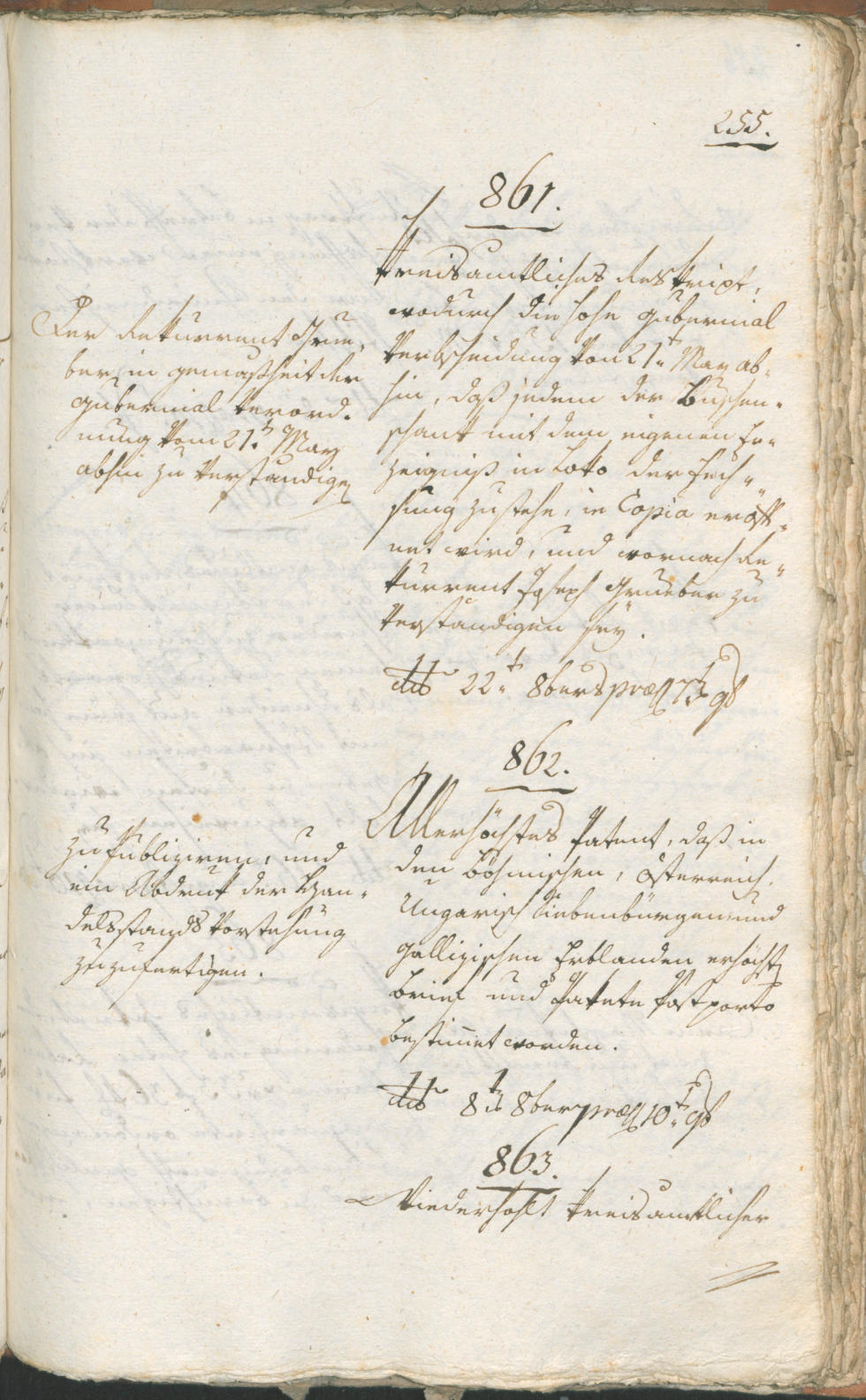 Civic Archives of Bozen-Bolzano - BOhisto Ratsprotokoll 1803 
