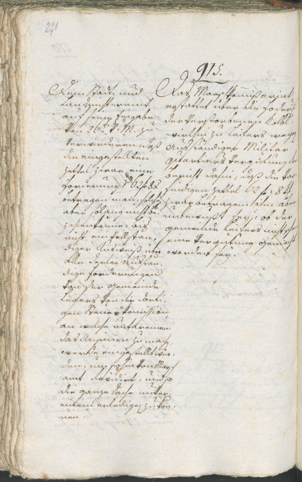 Stadtarchiv Bozen - BOhisto Ratsprotokoll 1803 