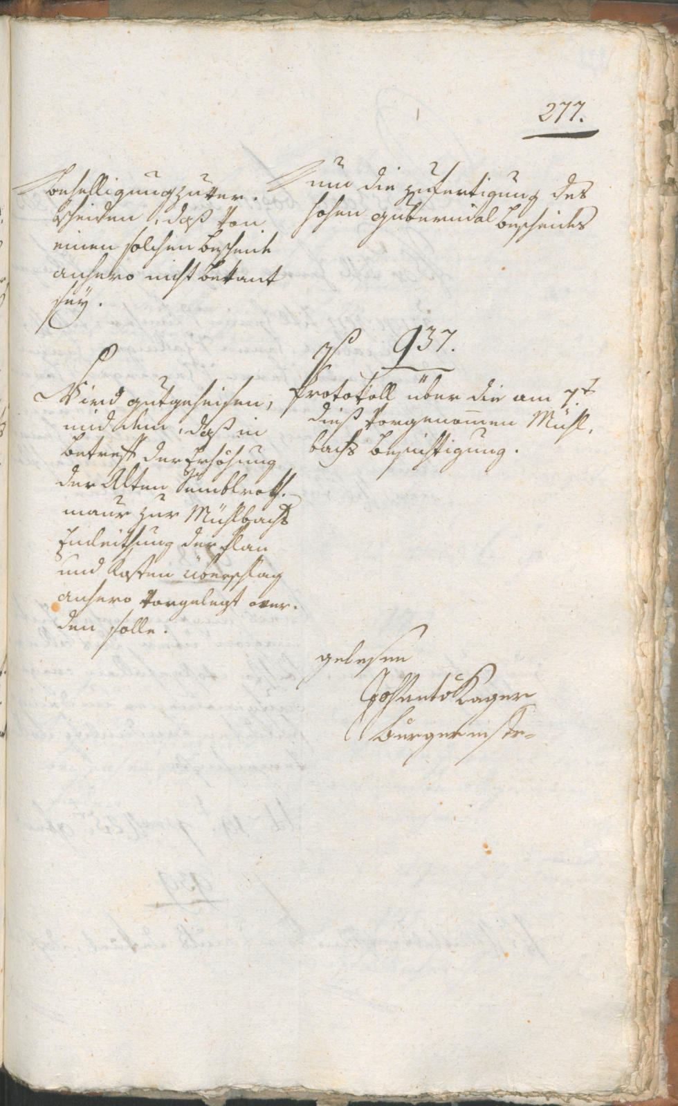 Stadtarchiv Bozen - BOhisto Ratsprotokoll 1803 