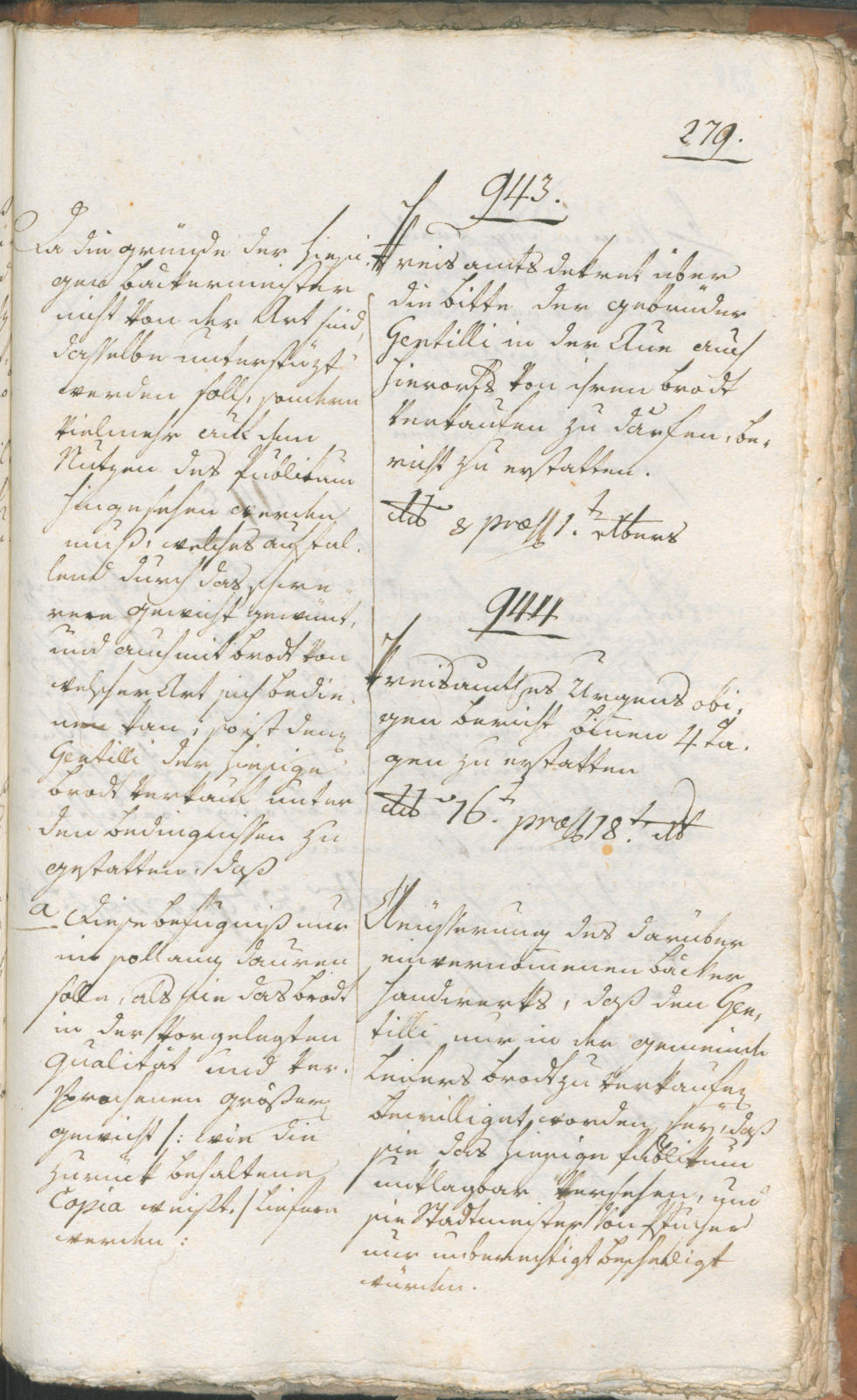 Civic Archives of Bozen-Bolzano - BOhisto Ratsprotokoll 1803 
