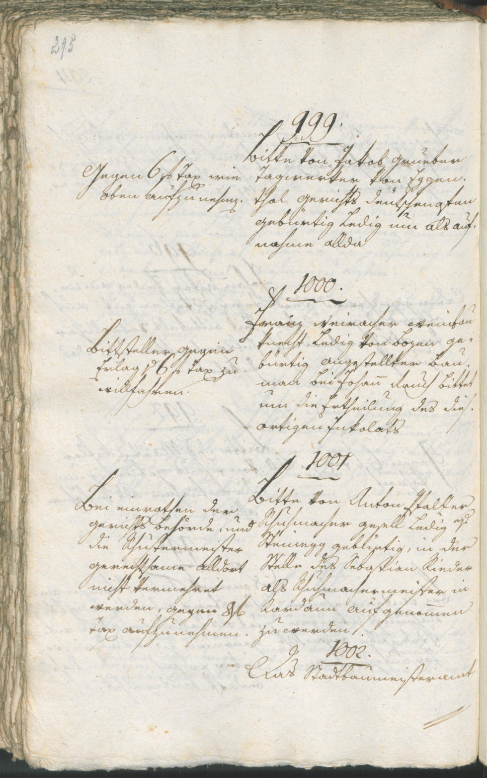 Civic Archives of Bozen-Bolzano - BOhisto Ratsprotokoll 1803 