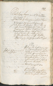 Civic Archives of Bozen-Bolzano - BOhisto Ratsprotokoll 1803 - 