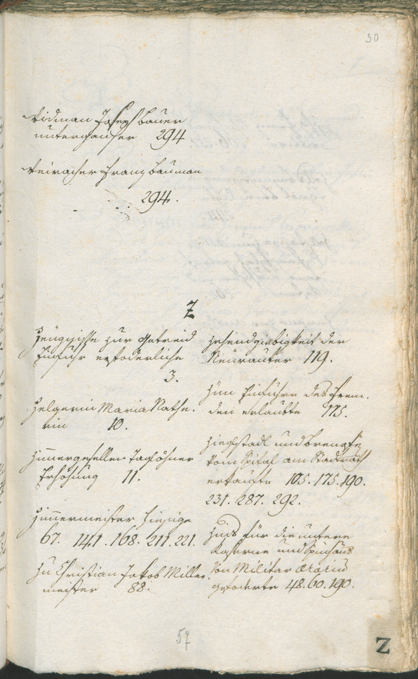 Stadtarchiv Bozen - BOhisto Ratsprotokoll 1803 