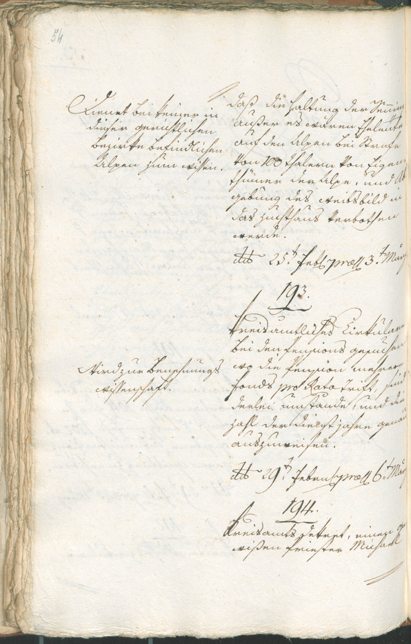 Civic Archives of Bozen-Bolzano - BOhisto Ratsprotokoll 1804 