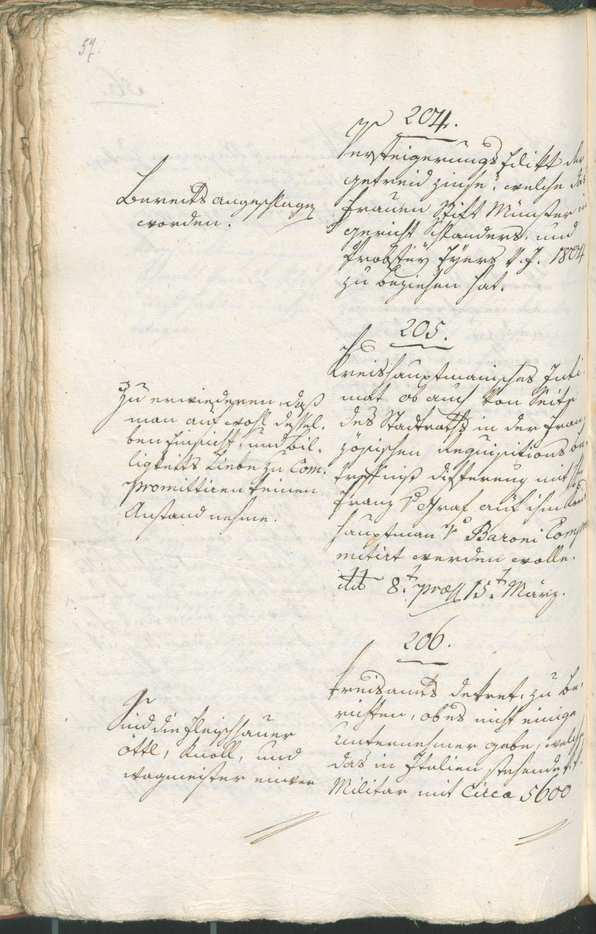 Civic Archives of Bozen-Bolzano - BOhisto Ratsprotokoll 1804 