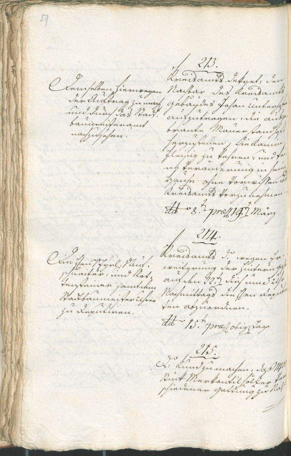 Civic Archives of Bozen-Bolzano - BOhisto Ratsprotokoll 1804 