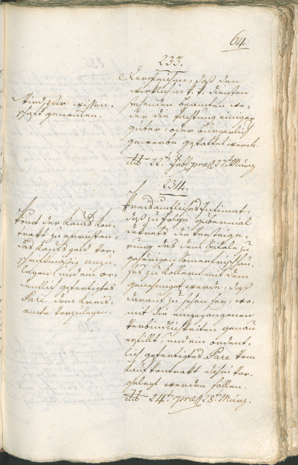 Civic Archives of Bozen-Bolzano - BOhisto Ratsprotokoll 1804 