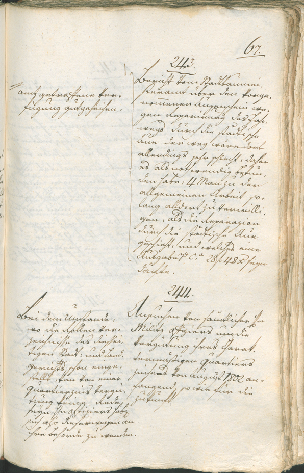 Civic Archives of Bozen-Bolzano - BOhisto Ratsprotokoll 1804 