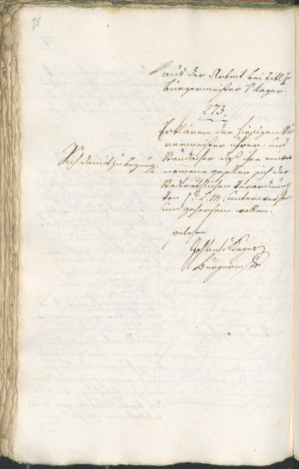 Civic Archives of Bozen-Bolzano - BOhisto Ratsprotokoll 1804 