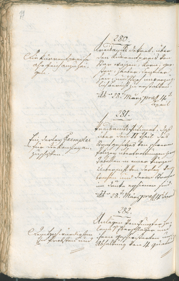 Civic Archives of Bozen-Bolzano - BOhisto Ratsprotokoll 1804 