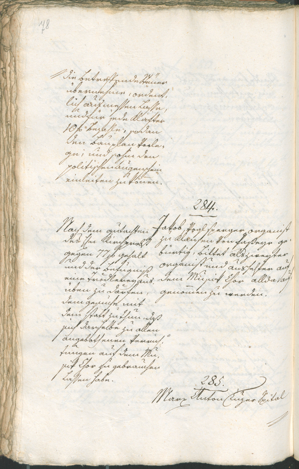 Civic Archives of Bozen-Bolzano - BOhisto Ratsprotokoll 1804 