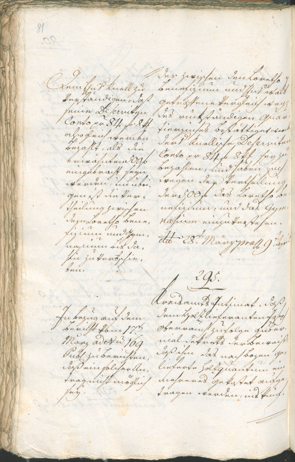 Civic Archives of Bozen-Bolzano - BOhisto Ratsprotokoll 1804 