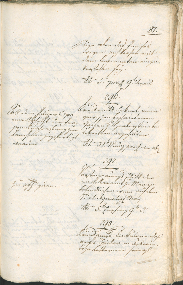 Civic Archives of Bozen-Bolzano - BOhisto Ratsprotokoll 1804 