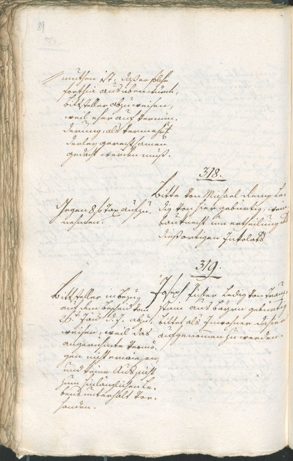 Civic Archives of Bozen-Bolzano - BOhisto Ratsprotokoll 1804 